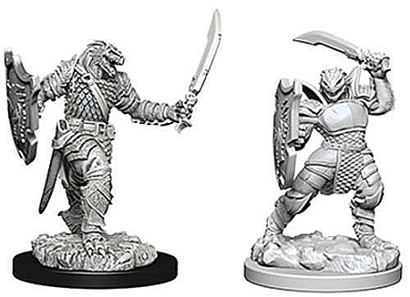 Dungeons and Dragons - Dungeons and Dragons: Nolzurs Marvelous Unpainted Miniatures - Dragonborn Female Paladin