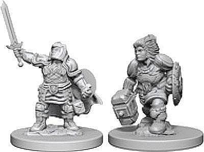 Dungeons and Dragons - Dungeons and Dragons: Nolzurs Marvelous Unpainted Miniatures - Dwarf Female Paladin