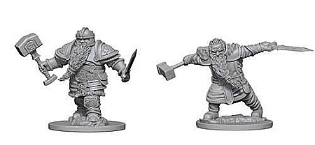 Dungeons and Dragons - Dungeons and Dragons: Nolzurs Marvelous Unpainted Miniatures - Dwarf Male Fighter