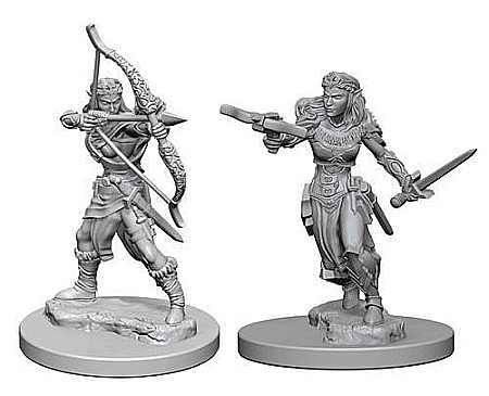 Nolzur - Dungeons and Dragons: Nolzurs Marvelous Unpainted Miniatures - Elf Female Ranger