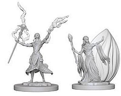 Dungeons and Dragons - Dungeons and Dragons: Nolzurs Marvelous Unpainted Miniatures - Elf Female Wizard