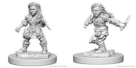 Nolzur - Dungeons and Dragons: Nolzurs Marvelous Unpainted Miniatures - Halfling Female Rogue