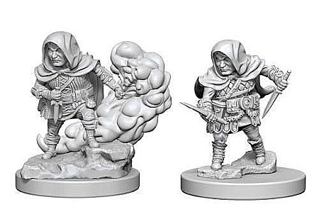 Nolzur - Dungeons and Dragons: Nolzurs Marvelous Unpainted Miniatures - Halfling Male Rogue