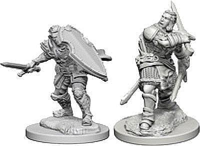 Dungeons and Dragons - Dungeons and Dragons: Nolzurs Marvelous Unpainted Miniatures - Human Male Paladin