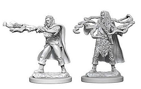 Nolzur - Dungeons and Dragons: Nolzurs Marvelous Unpainted Miniatures - Human Male Sorcerer v1