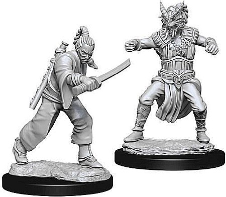 Dungeons and Dragons - Dungeons and Dragons: Nolzurs Marvelous Unpainted Miniatures - Male Human Monk