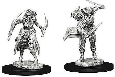 Nolzur - Dungeons and Dragons: Nolzurs Marvelous Unpainted Miniatures - Tiefling Female Rogue