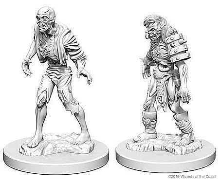 Dungeons and Dragons - Dungeons and Dragons: Nolzurs Marvelous Unpainted Miniatures - Zombies