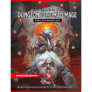 Altele - Dungeons and Dragons RPG - Dungeon of the Mad Mage Maps and Miscellany