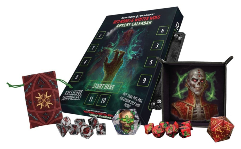 Casa si Cadouri - Dungeons & Dragons Advent Calendar Red Robes & Winter Woes