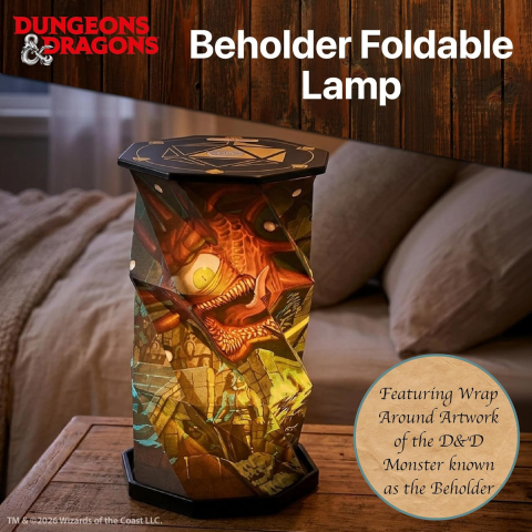 Dungeons & Dragons Beholder Foldable LED Lamp - Lampa Oficiala USB [0]
