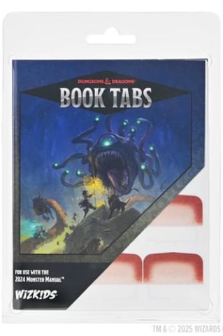 Dungeons and Dragons - Dungeons & Dragons Book Tabs 2024 – Monster Manual Extensie Accesorii