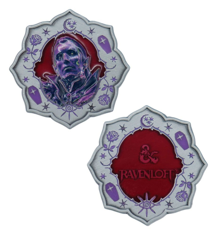 PRECOMENZI - Dungeons & Dragons Collectable Coin Ravenloft Limited Edition
