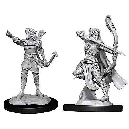 Nolzur - Dungeons & Dragons - D&D Nolzurs Marvelous Miniatures - Elf Ranger Female V2