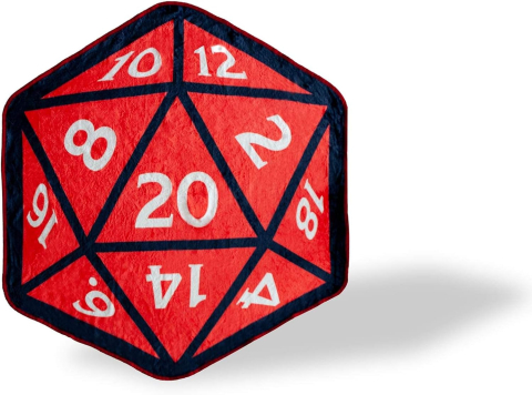 Geek Stuff - Dungeons & Dragons D20 Fleece Blanket