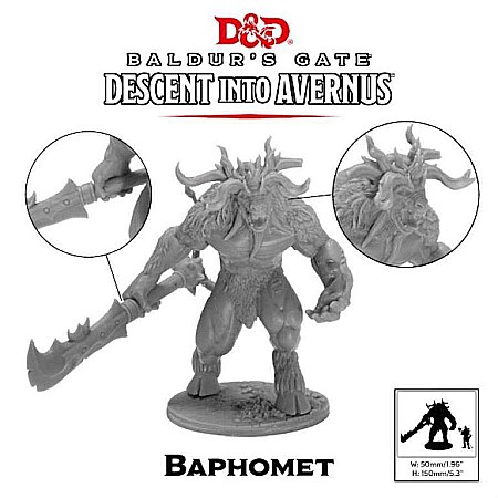 Figurine - Dungeons & Dragons:  Descent Into Avernus - Baphomet