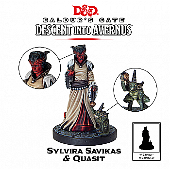Figurine - Dungeons & Dragons: Descent into Avernus - Sylvira Savikas