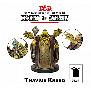 Figurine - Dungeons & Dragons: Descent into Avernus - Thavius Kreeg