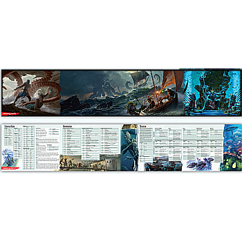 Dungeons and Dragons - Dungeons & Dragons: Dungeon Masters Screen - Of Ships & The Sea