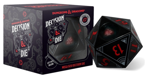 Games - Dungeons & Dragons Elektric Dice Mega D20 Decision Die