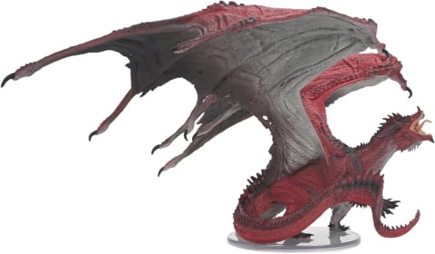 Dungeons & Dragons Icons of the Realms – Adult Black Dragon Miniature [5]