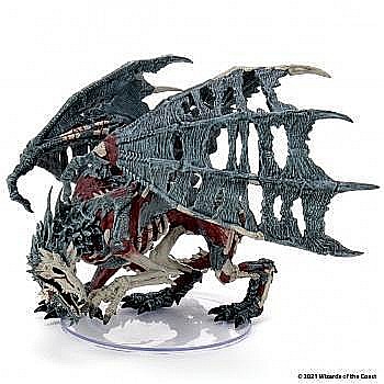 Premium - Dungeons & Dragons Icons of the Realms Miniatures: Boneyard Premium Set - Green Dracolich