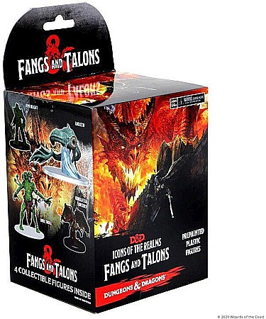Figurine - Dungeons & Dragons Icons of the Realms Miniatures: Fangs and Talons