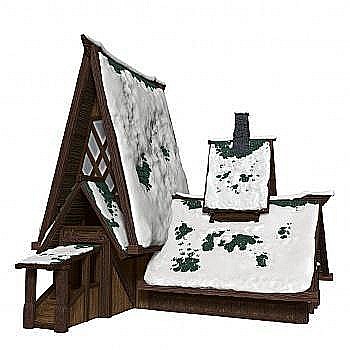 Figurine - Dungeons & Dragons Icons of the Realms Miniatures: Icewind Dale: Rime of the Frostmaiden - The Lodge
