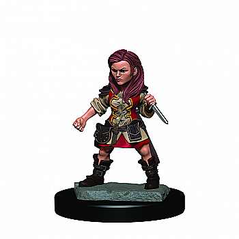Dungeons and Dragons - Dungeons & Dragons - Icons of the Realms Premium Figures: Halfling Female Rogue