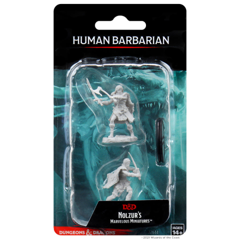 Figurine - Dungeons & Dragons - Icons of the Realms Premium Figures: Human Female Barbarian