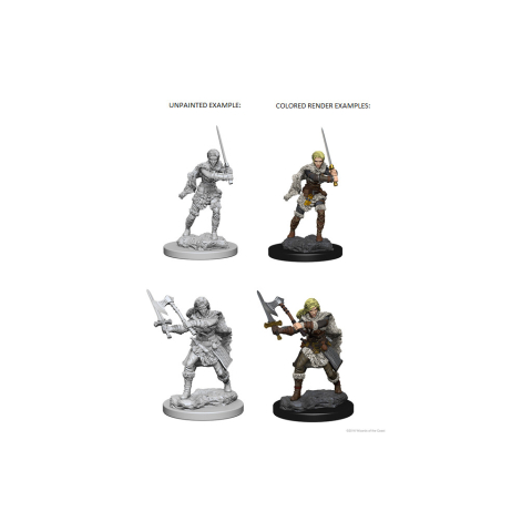 Dungeons & Dragons - Icons of the Realms Premium Figures: Human Female Barbarian [2]