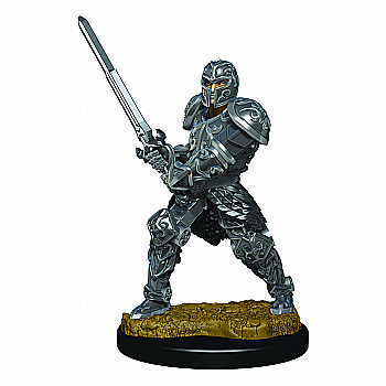 Figurine - Dungeons & Dragons - Icons of the Realms Premium Figures: Male Human Fighter