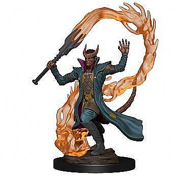 Figurine - Dungeons & Dragons Icons of the Realms Premium Figures: Tiefling Male Sorcerer