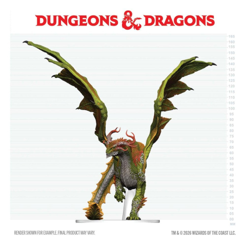 Dungeons & Dragons Icons of the Realms prepainted Miniatures Adult Spirit Dragon 24 cm [1]