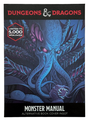 Dungeons & Dragons Ingot Monster Manual Alternate Cover Limited Edition [3]