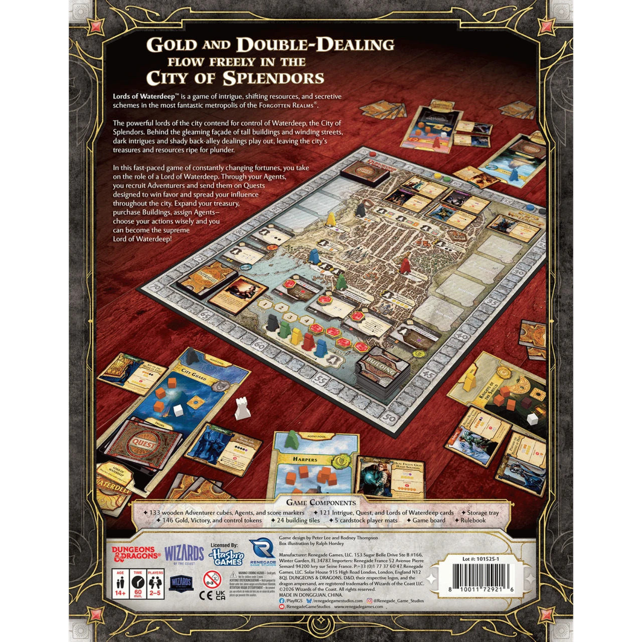 Dungeons & Dragons: Lords of Waterdeep – Joc de strategie, engleza [1]