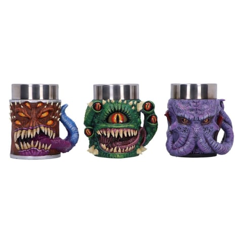 Board Games - Dungeons & Dragons Mini Monster Tiny Tankards Set - Set 3 Halbe Colectionabile
