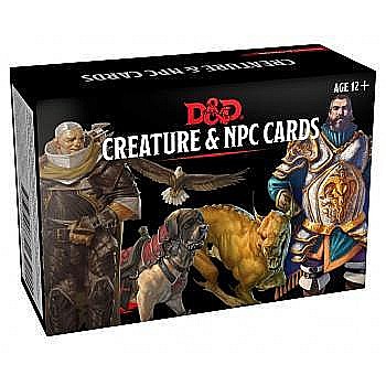 Dungeons and Dragons - Dungeons & Dragons: Monster Cards - NPCs & Creatures (182 cards)