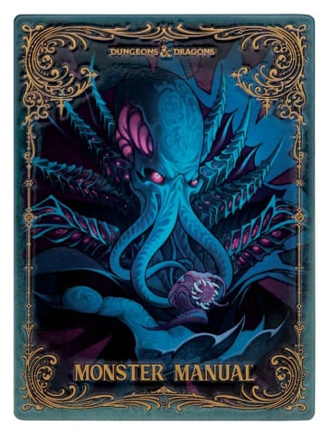 Noutati - Dungeons & Dragons Monster Manual Alternate Cover Metal Ingot - Limited Edition