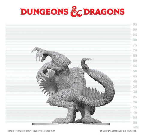 PRECOMENZI - Dungeons & Dragons Nolzur's Marvelous Miniatures Unpainted Miniature Gug 20 cm