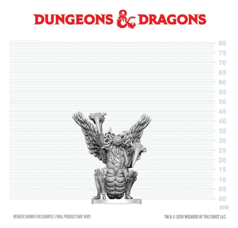 Dungeons & Dragons Nolzur's Marvelous Miniatures Unpainted Miniature Mi-Go 14 cm [1]