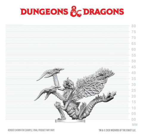 Dungeons & Dragons Nolzur's Marvelous Miniatures Unpainted Miniature Mi-Go 14 cm [3]
