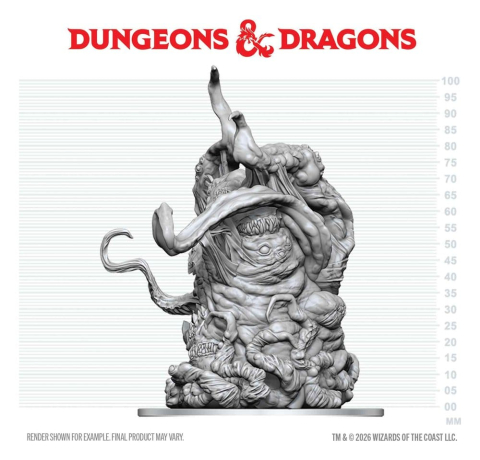 Dungeons & Dragons Nolzur's Marvelous Miniatures Unpainted Miniature Shoggoth 20 cm [3]