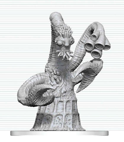 Dungeons & Dragons Nolzur's Marvelous Miniatures Unpainted Miniature Yithian 14 cm [4]