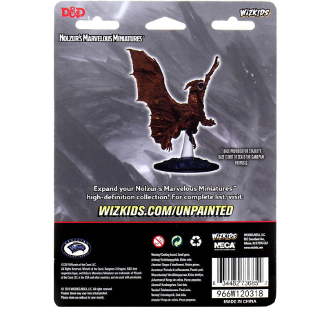 Dungeons & Dragons Nolzur's Marvelous Miniatures - Young Copper Dragon [2]