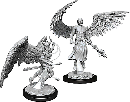 Nolzur - Dungeons & Dragons - Nolzurs Marvelous Miniatures - Deva & Erinyes