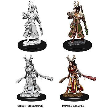Reduceri - Dungeons & Dragons Nolzurs Marvelous Miniatures - Female Human Druid
