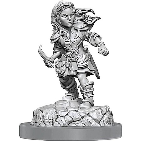Nolzur - Dungeons & Dragons Nolzurs Marvelous Miniatures: Halfling Rogue Female