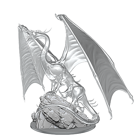 Nolzur - Dungeons & Dragons Nolzurs Marvelous Miniatures: Young Emerald Dragon