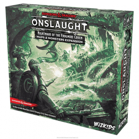 Dungeons and Dragons - Dungeons & Dragons Onslaught: Nightmare of the Frogmire Coven - Maps & Monsters Expansion